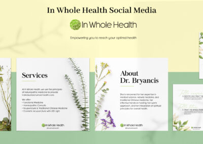 In Whole Health Social Media